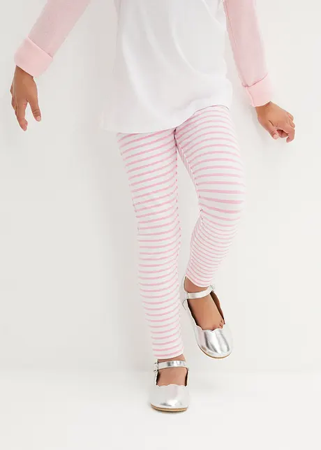 Leggings med økologisk bomull til barn (3-pack), bpc bonprix collection