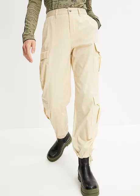 Cargobukse i rett modell, bonprix