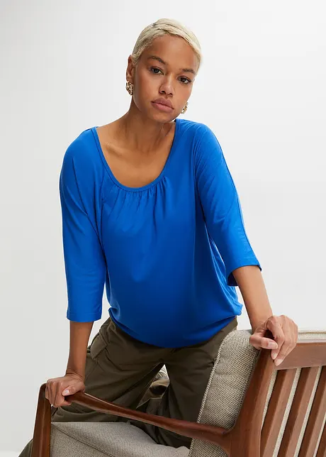 Oversized topp av viskosemiks, bonprix