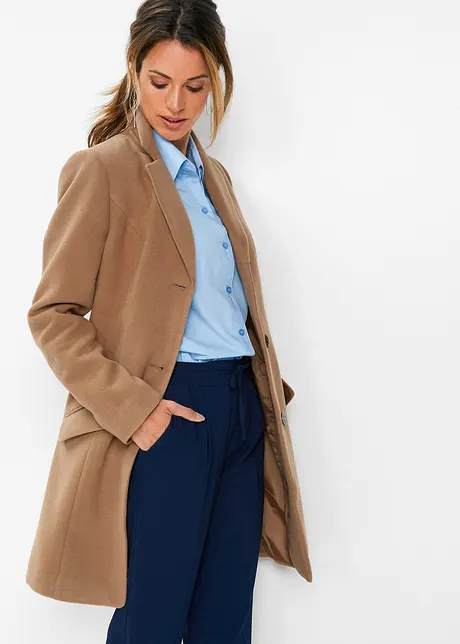 Kåpe i blazer-look, bonprix