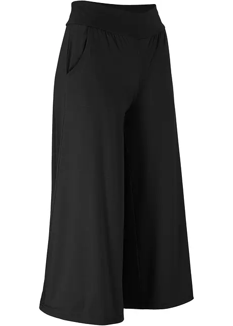Loungewear culotte med vide ben, bonprix