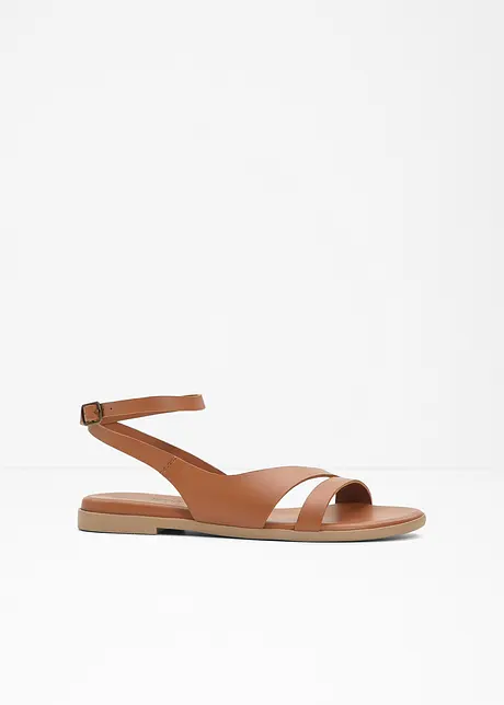 Sandal i skinn, bonprix