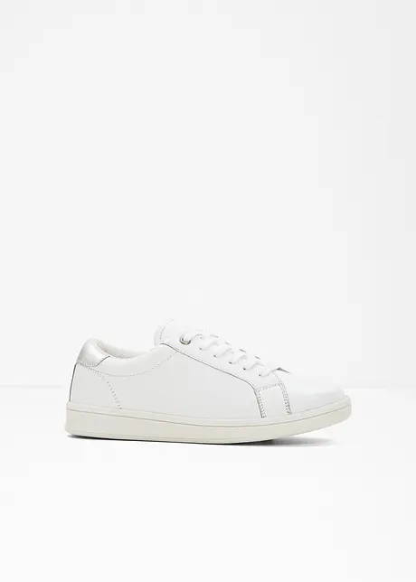 Low skinn-sneakers, bonprix