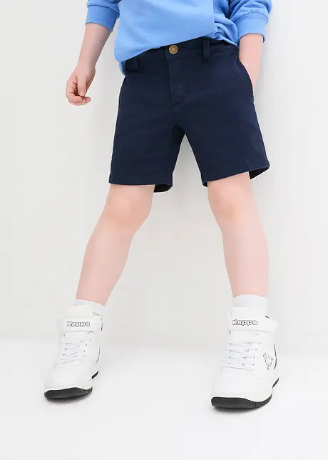 Chino-shorts til barn, Regular Fit, John Baner JEANSWEAR