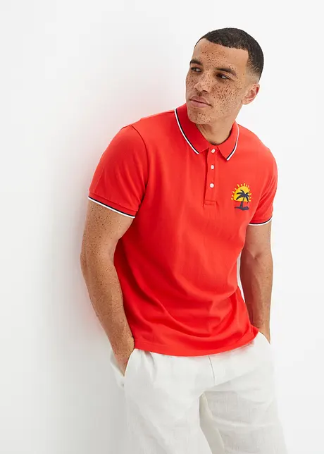 Pique-poloshirt, kort arm av økologisk bomull, bpc bonprix collection