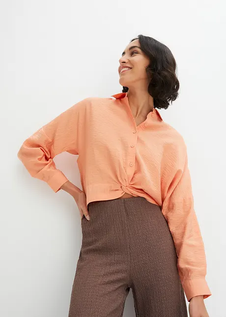 Bluse av viskosemiks, bonprix