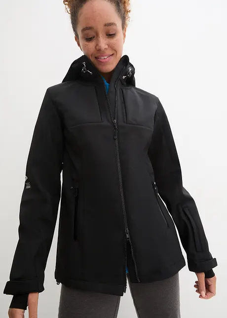 Softshell-jakke, vannavvisende, bonprix