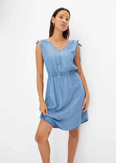 Kjole av glatt tencel, bonprix