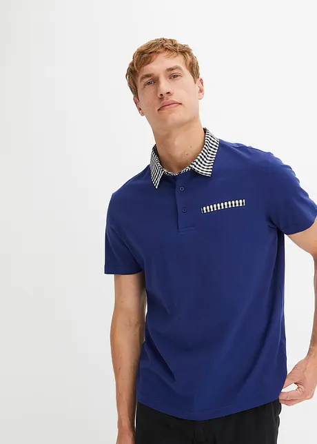 Poloshirt i ren bomull, bonprix