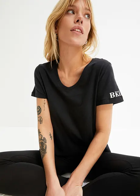 T-skjorte i ren bomull, bonprix