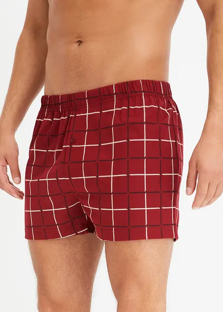 Boxershorts med økologisk bomull (3-pack), bonprix