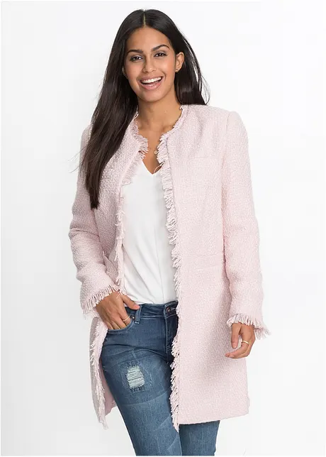 Lang boucléblazer, bonprix