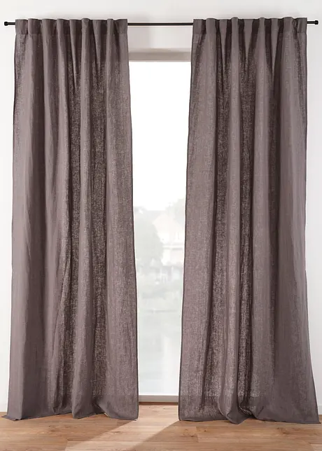 Gardin i lin (1-pack), bonprix