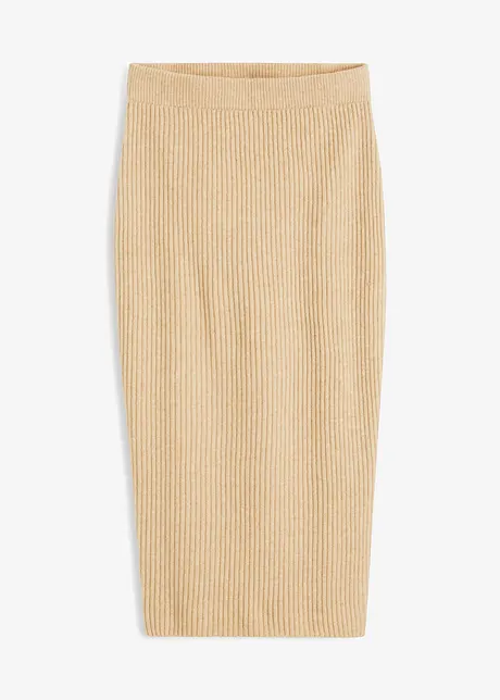 Strikket blyantskjørt, bonprix