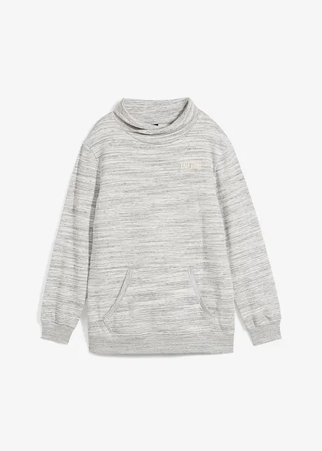 Sweatshirt med ståkrage for barn, bonprix