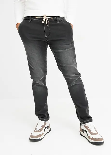 Regular Fit slip on-sweatjeans , Tapered, bonprix