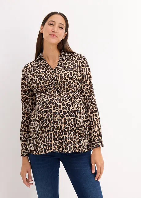 Moderne 2 i 1-bluse for graviditet og amming, bonprix