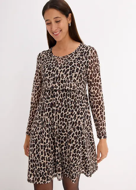 2i1-mammakjole og ammekjole med leopardprint, bonprix