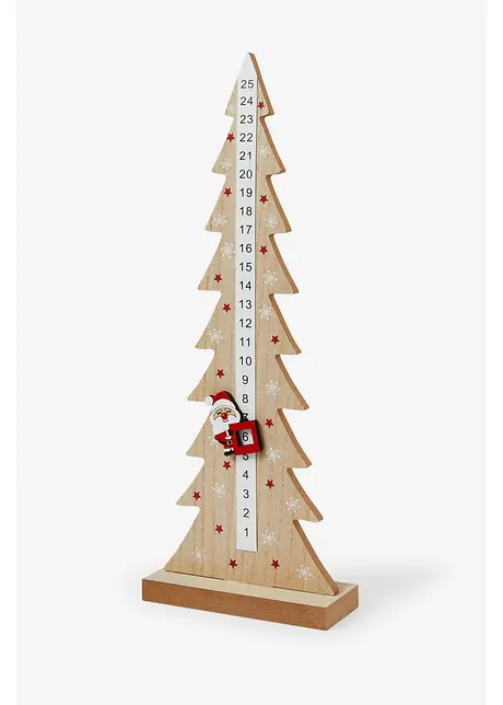 Adventskalender i juletre-design, bonprix