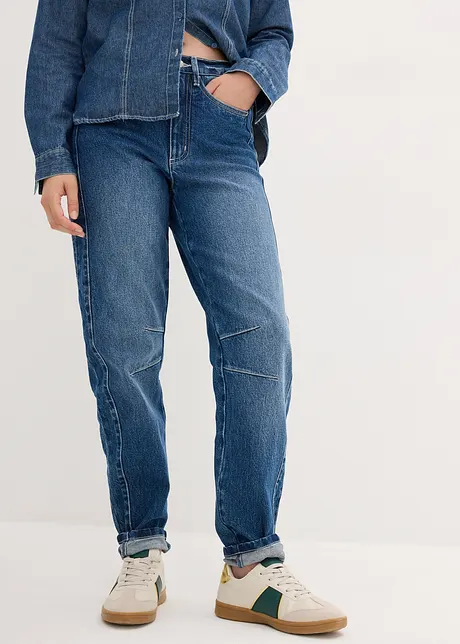 Mom-jeans High Waist, bonprix