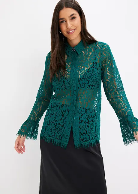 Bluse av blonde, bonprix
