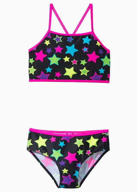 Bikini av resirkulert polyamid til barn (2-delt sett), bonprix