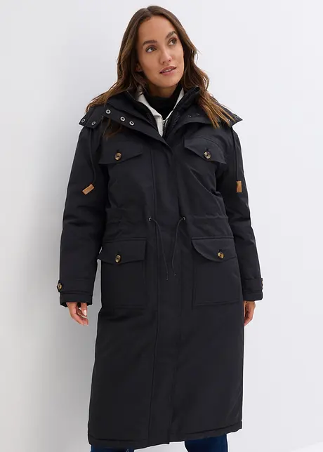 Vinterkåpe i 2-i-1-stil, bonprix