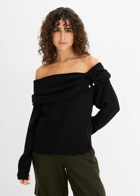 Off Shoulder-genser, bonprix