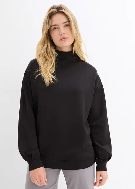 Sweatshirt i scuba-materiale, bonprix