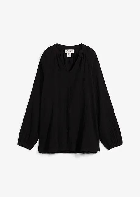 Lang tunika i musselin, bonprix