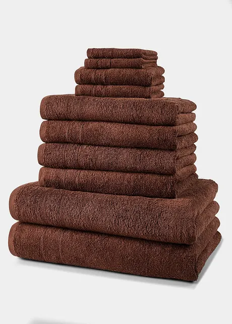 Håndklesett (10-pakning), bonprix