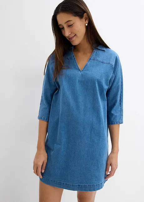Tunikakjole i denim, bonprix