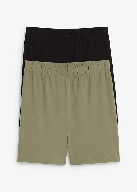 High Waist-shorts (2-pack), bonprix