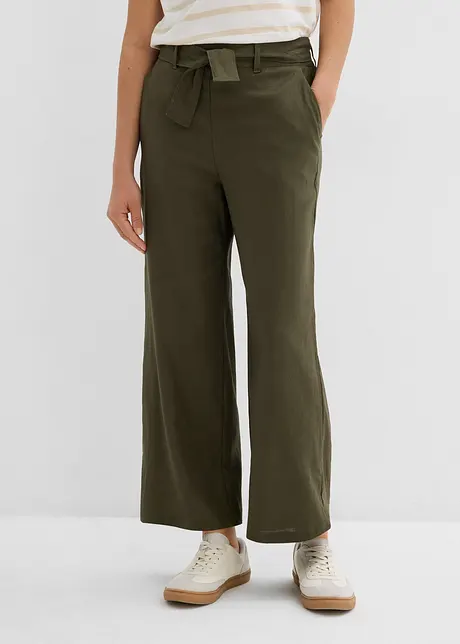 Culottes i luftig linmiks, bonprix