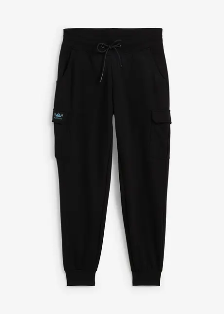Joggebukse med cargolommer, ankellang, bonprix