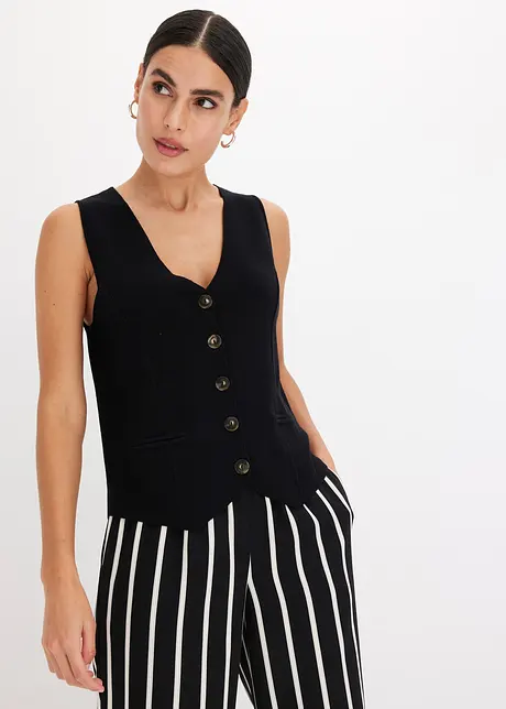 Strikket vest, bonprix