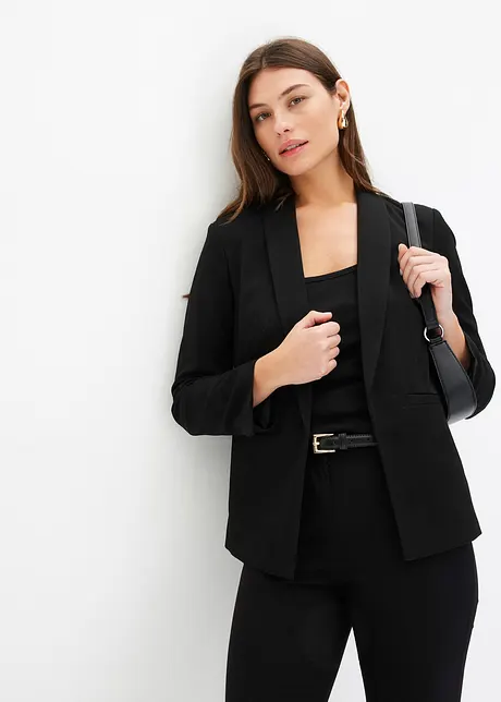 Åpen blazer med 3/4-lange ermer, bonprix