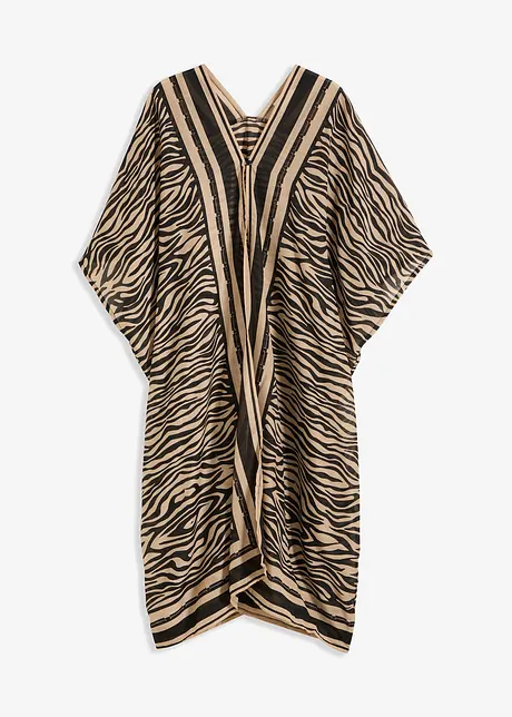 Transparent strand-kimono, bonprix