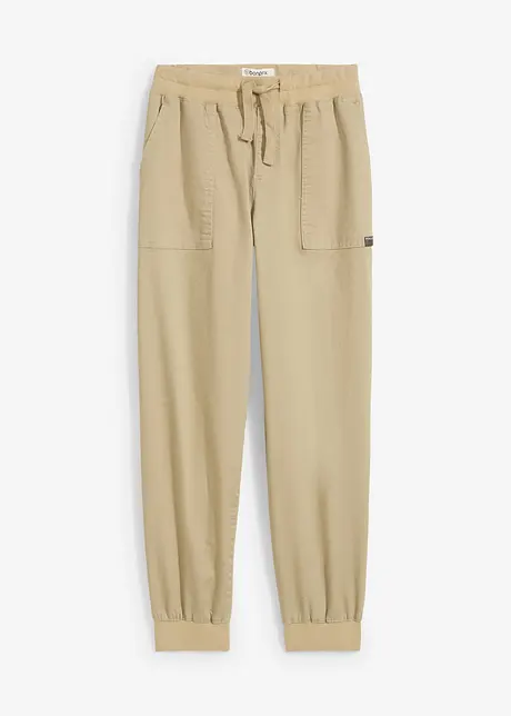 Twillbukse med komfortlinning, bonprix