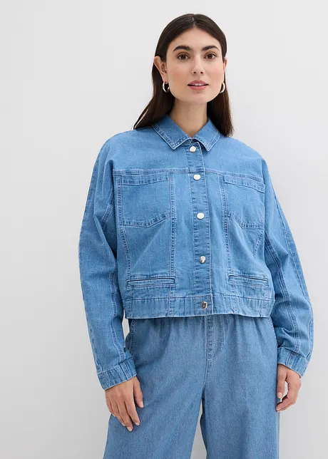 Jeansjakke i kort modell, bonprix