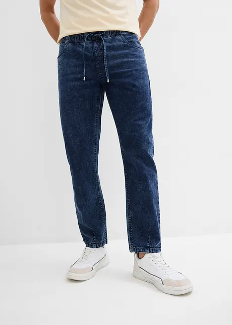 Slip on-jeans i ledig passform, straight, bonprix