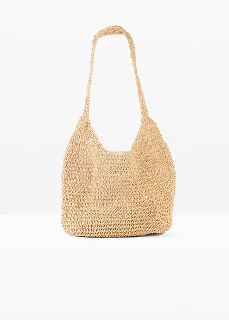 Shoppingveske i strå, bonprix