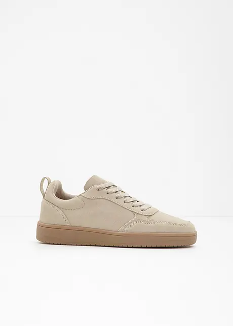 Sneakers i skinn, bonprix