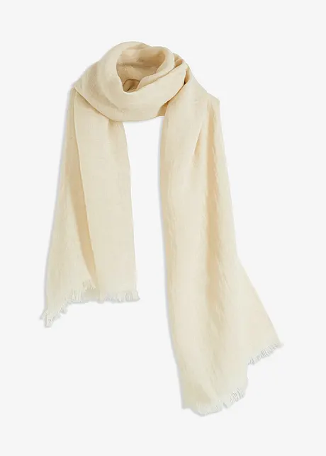 Sommerlig skjerf i lin, bonprix