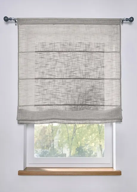 Liftgardin i lin-look, bonprix