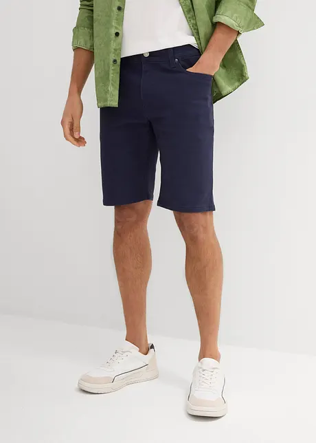 Bermudashorts i stretchmateriale, Regular Fit (2-pack), bonprix