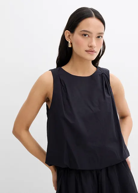 Blusetopp i 100% bomull, bonprix