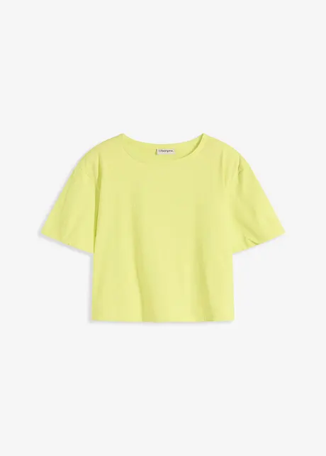 Oversized topp av ren økologisk bomull, bonprix