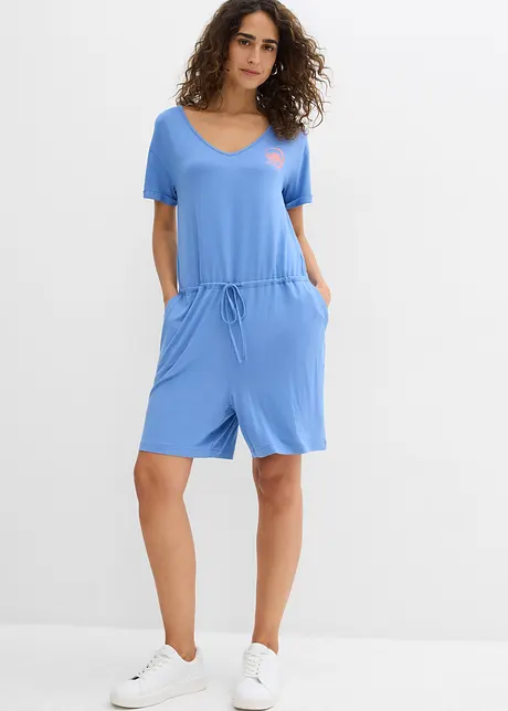 Jumpsuit i jersey i lett viskosemiks, bonprix