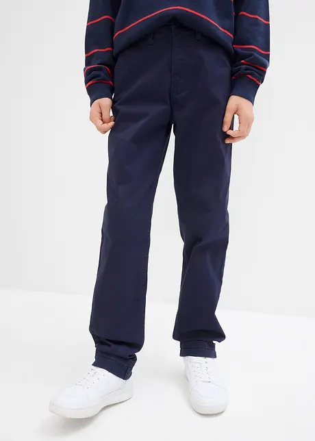 Slim Fit-chinos i bomull med stretch, bonprix